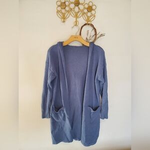 Youth L Cozy Blue Cardigan